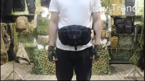 STMans Tactical Waist Bag motosikal pinggang pek pek tentera Belt Bag kalis air Hip Bag Belt Bag Pouch untuk mendaki mendaki OutdoorL1119