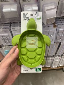 MINISO Tempat Sabun Batang Bentuk Kura-Kura / Turle Soap Dish