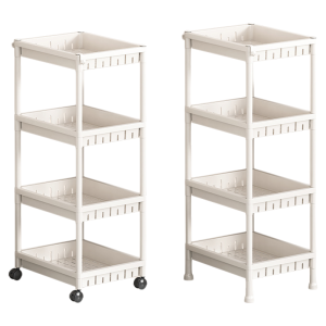JIAJIESHI | Mobile Storage Rack for Bathroom Dorm Bedroom