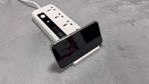 3000W AC Power Socket Extension Plug 2 Meters with Type-C PD USB Fast Charge Quick Charger 3Pin Plug for Home & Office