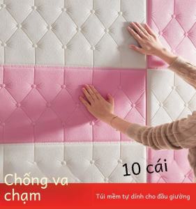 Miếng Dán Tường Mềm Chống Va Đập PVC Chống Thấm Nước Chống Thấm Dầu Chống Tia UV Kháng Khuẩn Cách Nhiệt Phát Nhiệt Miếng Dán Tường 3D Cho Phòng Trẻ Em
