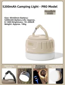 Mobi Garden | Portable Multifunctional Ultra Bright Camping Light