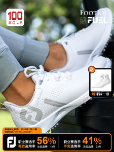 New FootJoy Golf Shoes for Women Lightweight Sport Shoes Fuel Spkl Waterproof No-Tie Golf Shoes by FootJoy Brand