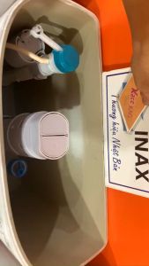 Xả bồn cầu Linax chính hãng KAG-XBC24A két rời 2 nhấn Ruột két nước xí bệt cầu C306 C504 C702 hàng cao cấp vừa 99% cầu 2 khối tại Việt Nam