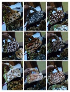 tas kosmetik bulu korea terbaru random