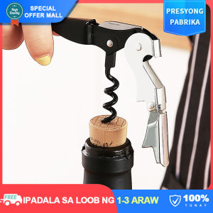 【Professional】Creative Red Wine Opener Portable Stainless Steel Beer Wine Bottle Opener Multifunction Corkscrew Seahorse Knife