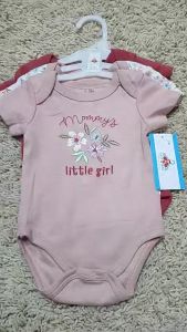Everything Goes Newborn Infant Bodysuits 3pcs per Set Shortsleeves Sizes 0-9mos