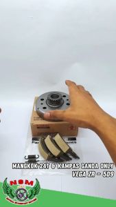 Paket Kopling 2item Kampas Ganda Vega ZR & Mangkok Ganda 24T