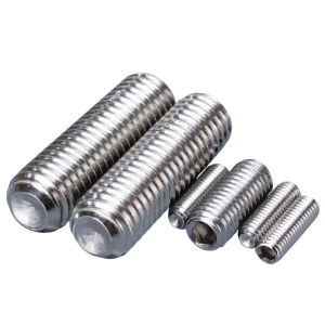 OPPU | Concave End Set Screw 1/4-20 Thread 304 Stainless Steel