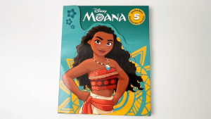 Disney Moana Shaped Wallet 5 Books For Kids With Colouring Activities & Stories