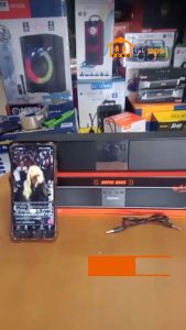 ลำโพงซาวบาร์ ต่อทีวีได้ Super Bass 10W D-POWER รุ่น M-200  เบสเเน่น ระบบเสียงสเตอริโอ ประกัน 1 ปี #ร้านมาร์ยอง