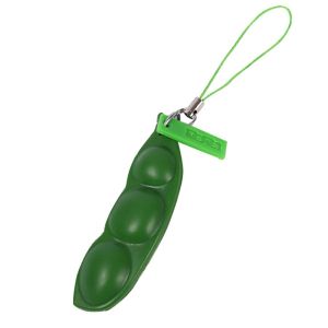 Edamame Squeeze Drain Edamame toys Stress relief pea pods Key chains Bag pendants Accessories Kindergarten gifts Giveaways