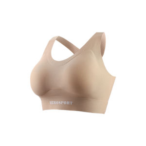 Miiow | Sports Bra Womens Training Running Shockproof Vest Yoga Clothes Underwear V-neck 3/4 Cup No Steel Ring Fixed Strap