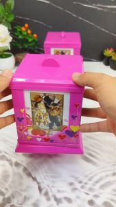 ALL U CAN BUY กล่องใส่ของอเนกประสงค์ กล่องใส่ของจุกจิก สามารถใส่รูปได้4ช่อง