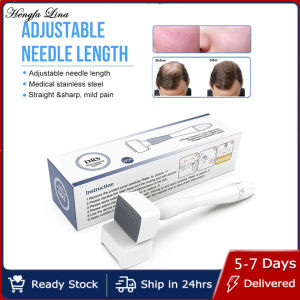 DRS140A Derma Stamp Adjustable NeedLLength Skin Care Beard Growth Scalp Hair Re-Growth Acne Scar Pits