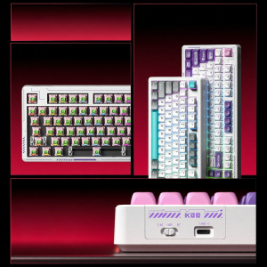 Lingbao | Customized Ergonomic Wireless Bluetooth Mechanical Keyboard for Gaming and Office