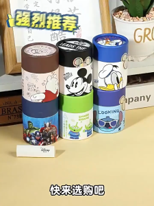 Box of 6 Dust-Free Pencil Erasers with Less Crumbs Super Clean Extremely Convenient for Children