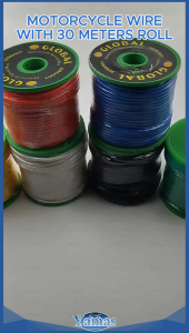 Car automotive motorcycle wire with 30 meters roll size18