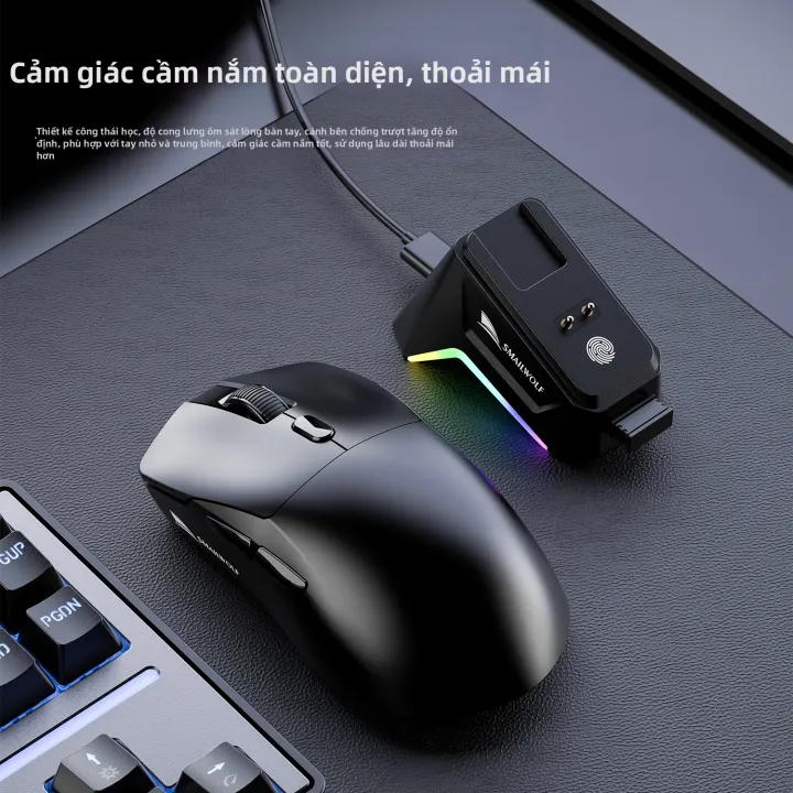 ATTACK SHARK M3PRO Chuột Chơi Game Không Dây Bluetooth 3 Chế Độ 1000Hz PAW3311 Nhẹ, Cao Cấp, Dùng Cho PC Laptop Esports | BigBuy360 - bigbuy360.vn ATTACK SHARK M3PRO Chuột Chơi Game Không Dây Bluetooth 3 Chế Độ 1000Hz PAW3311 Nhẹ, Cao Cấp, Dùng Cho PC Laptop Esports | BigBuy360 - bigbuy360.vn