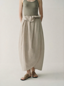 INSIS FEMME | Linen Feel Tulip Skirt