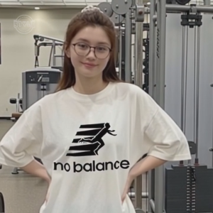 [STYLO INC] No Balance Cotton Tee Dri-Fit Shirt Graphic Outdoor Casual T-Shirt GAG Meme Gym Exercise Tshirt Funny Local Singapore Parody