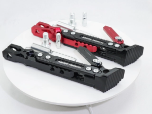 Motorcycle Side Stand CNC Adjustabl Electric Vehicle Side  Aluminum Alloy Support Side Frame