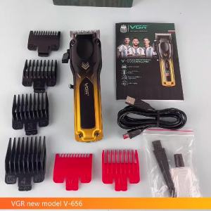 VGR | VGR hair clipper gradient color body high-end hair trimmer intelligent LCD digital display high-speed electric push shear V-656