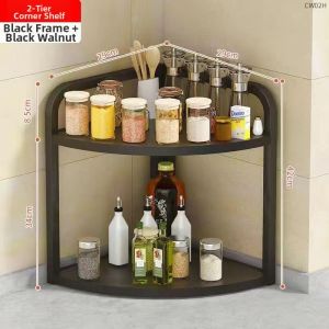 DIHUANTUO | Corner Kitchen Seasoning Rack