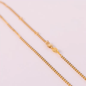 Chow Sang Sang 周生生 999.9 24K Pure Gold Essence Machinery Chain Necklace for Women 45cm 95483N Price-by-Weight 3.36g Gold