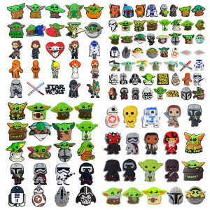 Hot Toys | 13-55Pcs Hot Toys Star Wars Shoe Charms Cartoon Shoes Decoration Accessories DIY Clog Sandal Wristband Kids Party X-mas Gifts