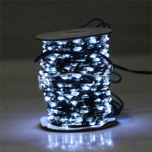 10M-200M LED String Fairy Lights Green Wire Outdoor Christmas Tree Lights Garland For New Year Street Home Party Wedding Decor