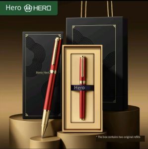 HERO | Bộ Quà Tặng Bút Bi Hero Rollerball Kim Loại Cao Cấp Chữ Ký Doanh Nhân Sang Trọng Bút Viết Văn Phòng Sang Trọng Lý Tưởng Cho Nam Và Nữ