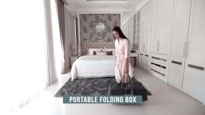 Baby Crib 2 Layer with Mosquito Net And Diaper Changing Table Multifunctional Portable Crib Lightweight Folding Game Bed Liftable Co-Sleep Mode Baby Cradle Toddler Crib for Baby