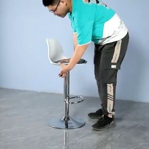 2pcs Bar Chair High Sale Modern High Chair Bar Counter Bar Stool High Chair Rotating Band Pedal Bar Stool High Chair