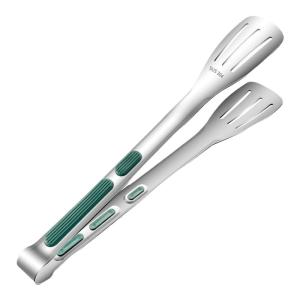 Heat-Resistant Food Tongs for Barbecue Steak and Bread Handling