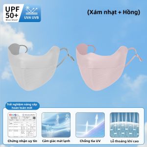 BILLI ZILLY | Mặt Nạ Chống UV Thông Gió Mát