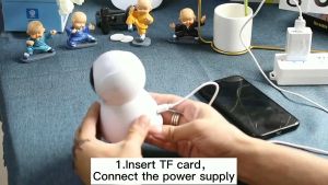 Snowman V380 Kamera CCTV Wireless Kamera CCTV Kualitas 1080HD Camera Ponsel