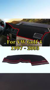 Tấm Phủ Taplo Xe VW Golf 4 MK4 1997-2003 Thảm Bảng Điều Khiển Chất Liệu Polyester/flannel Phụ Kiện Nội Thất Cho Volkswagen