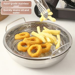Drainage and Drying Oil Strainer Dual Ear Design