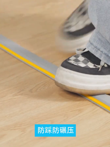 3-Year Warranty Adjustable Self-Adhesive Floor Cable Protector 1M - Flexible Rubber Wire Duct Cover for Wire Management