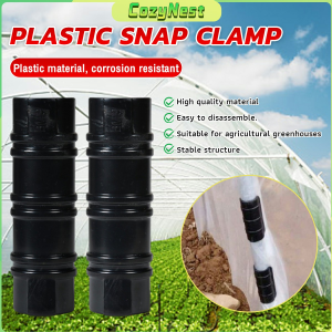 C.N. Greenhouse Frame Pipe Clip Fixed Pipe Clamps Plastic Black Snap Clamp