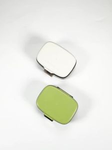 1PCS Travel Pill Organizer - 10 Compartments Pill Case Compact and Portable Pill Box Perfect for On-The-Go Storage