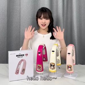 Matari Neck Fan 12000 mAh Multi-Speed Mode Brushless Motor Cooler USB Portable Rechargeable Wireless Hands-Free Fan