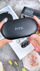 HTC NE57 Tai nghe dịch thuật AI có màn hình LED tai nghe Bluetooth V6.0 âm thanh HIFI khử tiếng ồn khi gọi tai nghe không dây chống nước IPX5 thích hợp cho thể thao