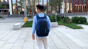 Tas Ransel Laptop Backpack 15.6 Inch with USB Charger Port