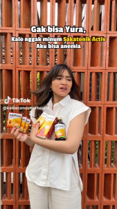 Sakatonik Activ Syrup 100ml 310 Ml Memelihara Kesehatan Dan Untuk Mencegah Dan Mengatasi Kurang Darah (Anemia) Karena Kekurangan Zat Besi