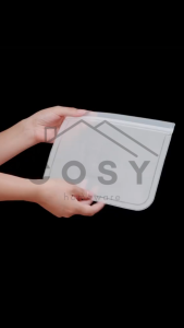 COSY Kantong Penyimpanan Makanan Silikon Ramah Lingkungan Silicone Food Bag Reusable Zip Lock