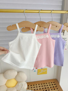 Sleeveless Cotton Top For Girls 0-5 Yrs