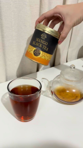 HEIZL Mango Black Tea Teh Hitam Aroma Mangga Artisan Tea Special Blend Flavored Tea
