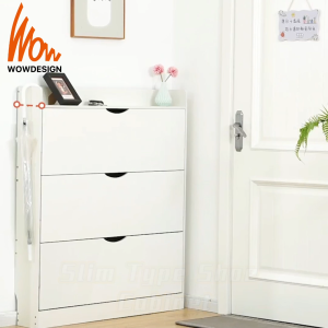 Rak Kasut Wooden Shoe Cabinet Shoe Rack Large Capacity Almari kasut Kabinet Kasut rak kabinet kasut kayu bertutup